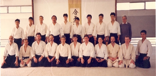 1994 год. Фото с инструкторами Хомбу Додзё.